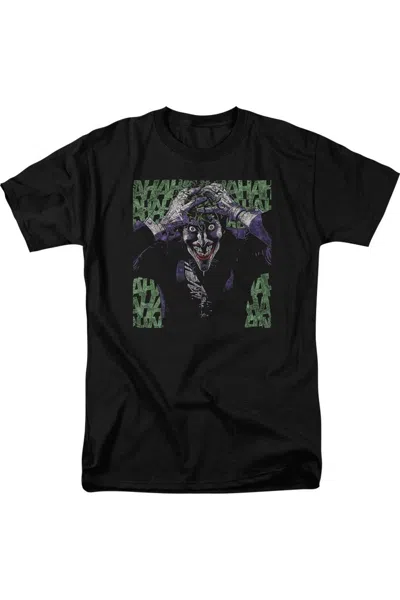 Gildan Batman Insanity Short Sleeve Adult Tee / T-shirt In Black