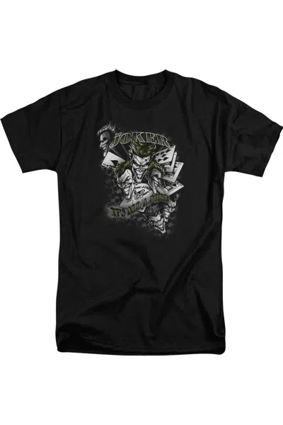 Gildan Batman It´s All A Joke Short Sleeve Adult T-shirt In Black