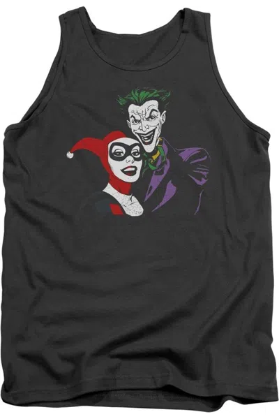 Gildan Batman Joker & Harley Adult Tank Top In Pink