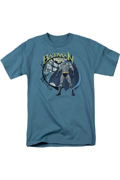 Gildan Batman Joker Case Files Short Sleeve Adult Tee / T-shirt In Grey