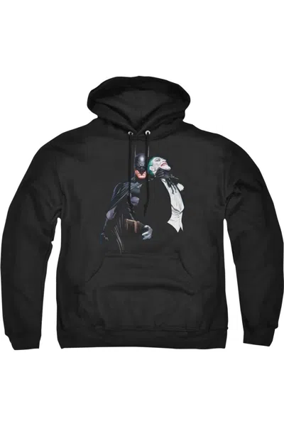 Gildan Batman Joker Choke Adult Pull Over Hoodie / Hooded Sweatshirt In Black