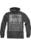 Gildan Batman Joker Inmate Adult Heather Hoodie / Hooded Sweatshirt In Black