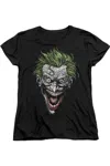 Gildan Batman Joker Short Sleeve Women´s Tee / T-shirt In Black