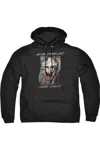 Gildan Batman Just For Laughs Adult Pull Over Hoodie / Hooded Sweatshirt In Black