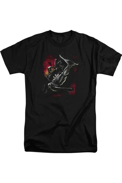 Gildan Batman Kick Swing Short Sleeve Adult Tall Tee / T-shirt In Blue