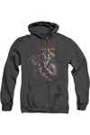 Gildan Batman Killing Joke Camera Adult Heather Hoodie / Hooded Sweatshirt In Black