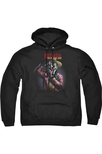 Gildan Batman Killing Joke Camera Adult Pull Over Hoodie / Hooded Sweatshirt In Black