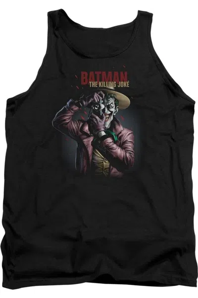 Gildan Batman Killing Joke Camera Adult Tank Top In Black
