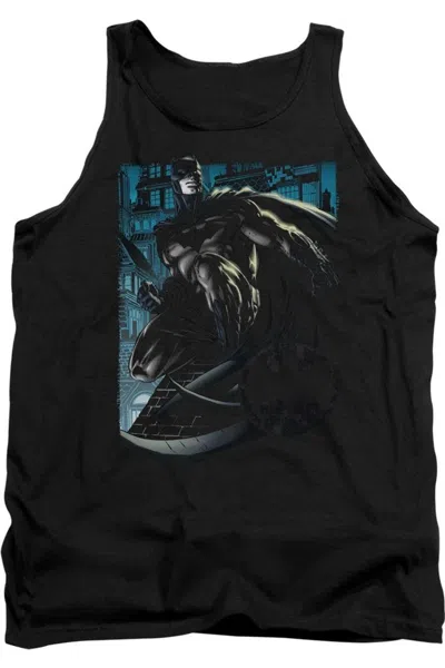 Gildan Batman Knight Falls In Gotham Adult Tank Top In Black