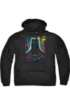 Gildan Batman Knight Lights Adult Pull Over Hoodie / Hooded Sweatshirt In Black