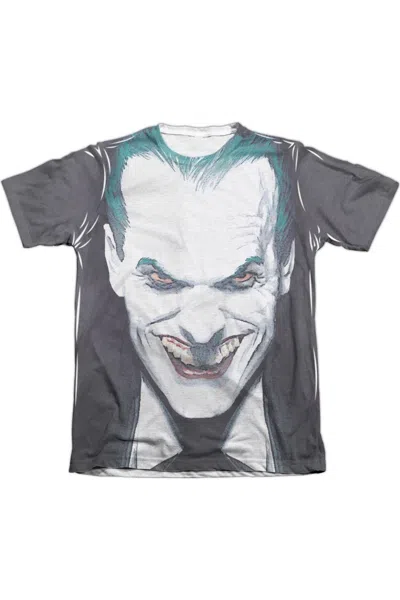 Gildan Batman Last Dance Adult Poly/cotton Short Sleeve Tee / T-shirt In White