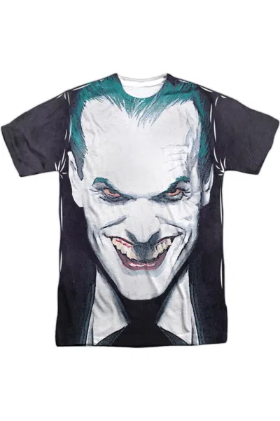 Gildan Batman Last Dance Short Sleeve Adult Poly Crew Tee / T-shirt In White