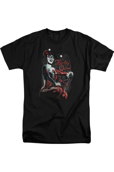 Gildan Batman Laugh It Up Short Sleeve Adult Tall Tee / T-shirt In Black