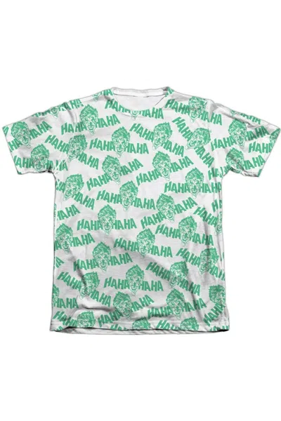 Gildan Batman Laughing At You Adult 65/35 Poly/cotton Short Sleeve Tee / T-shirt In White