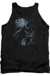 Gildan Batman Light Of The Moon Adult Tank Top In Black