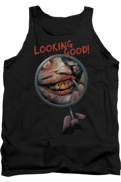 Gildan Batman Looking Good Adult Tank Top In Black