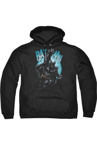 Gildan Batman Moon Knight Adult Pull Over Hoodie / Hooded Sweatshirt In Black