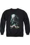 Gildan Batman Mudhole Adult Crewneck Sweatshirt In Black
