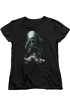 Gildan Batman Mudhole Short Sleeve Womens Tee / T-shirt In Black