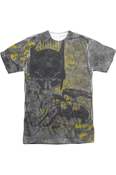 Gildan Batman Nevermore Short Sleeve Adult 100% Poly Crew Tee / T-shirt In Multi