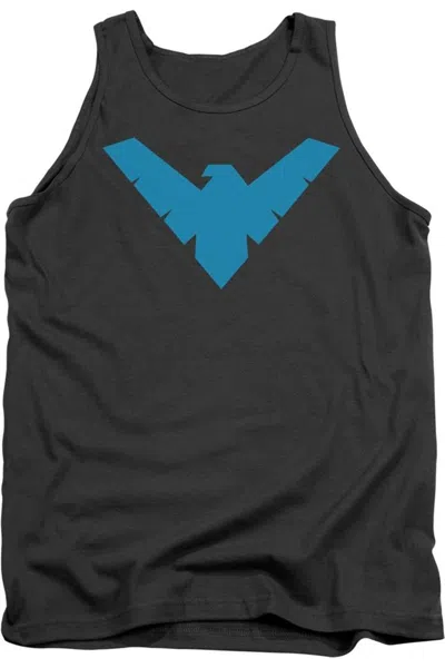 Gildan Batman Nightwing Symbol Adult Tank Top In Pink