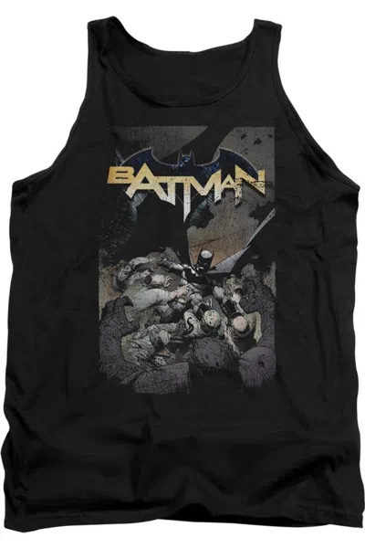 Gildan Batman One Adult Tank Top In Black