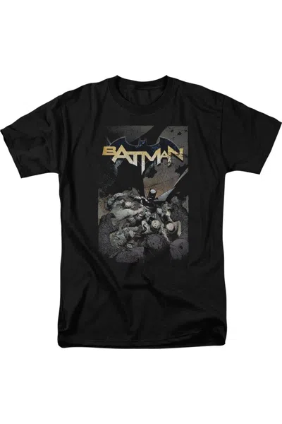 Gildan Batman One Short Sleeve Adult Tee / T-shirt In Black