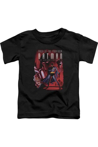 Gildan Kids' Batman Phantasm Cover Short Sleeve Juvenile Tee / T-shirt In Black