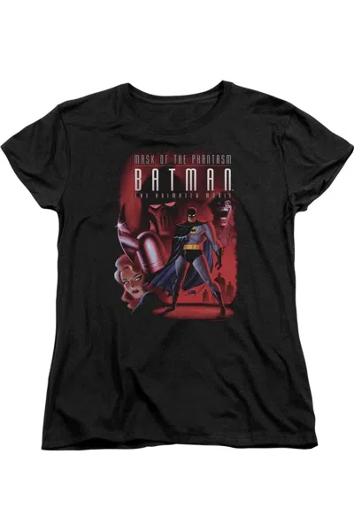 Gildan Batman Phantasm Cover Short Sleeve Women´s Tee / T-shirt In Black