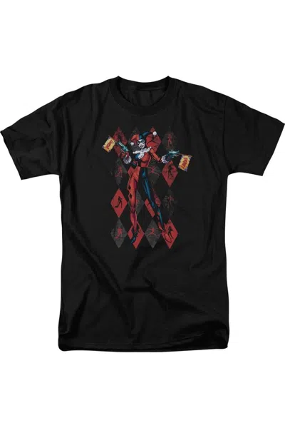 Gildan Batman Pow Pow Short Sleeve Adult Tee / T-shirt In Black