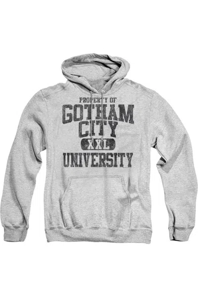 Gildan Batman Property Of Gcu Adult Pull Over Hoodie / Hooded Sweatshirt In Gray