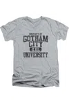 Gildan Batman Property Of Gcu Short Sleeve Adult V Neck Tee / T-shirt In Multi