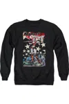 Gildan Batman Quinn One Adult Crewneck Sweatshirt In Black
