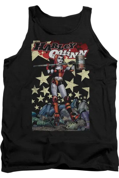 Gildan Batman Quinn One Adult Tank Top In Black