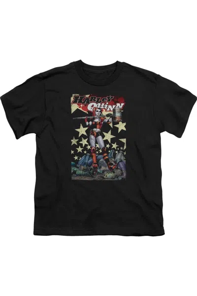 Gildan Kids' Batman Quinn One Short Sleeve Youth Tee / T-shirt In Black