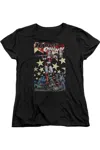 Gildan Batman Quinn One Short Sleeve Womens Tee / T-shirt In Black