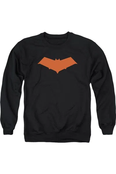 Gildan Batman Red Hood Adult Crewneck Sweatshirt In Black