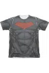 Gildan Batman Red Hood Style 2 Adult Poly/cotton Short Sleeve Tee / T-shirt In White