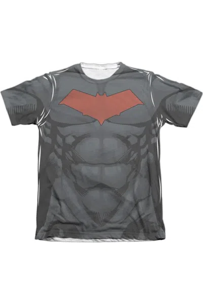 Gildan Batman Red Hood Style 2 Adult Poly/cotton Short Sleeve Tee / T-shirt In White