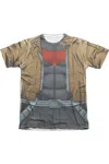 Gildan Batman Red Hood Uniform Adult Poly/cotton Short Sleeve Tee / T-shirt In White