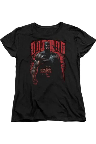 Gildan Green Lantern Larfleeze Short Sleeve Womens Tee / T-shirt In Black