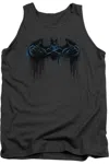 Gildan Batman Run Away Adult Tank Top In Pink