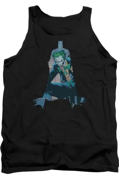 Gildan Batman Scene Inside Adult Tank Top In Black