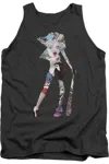 Gildan Batman Scene Inside Adult Tank Top In Pink