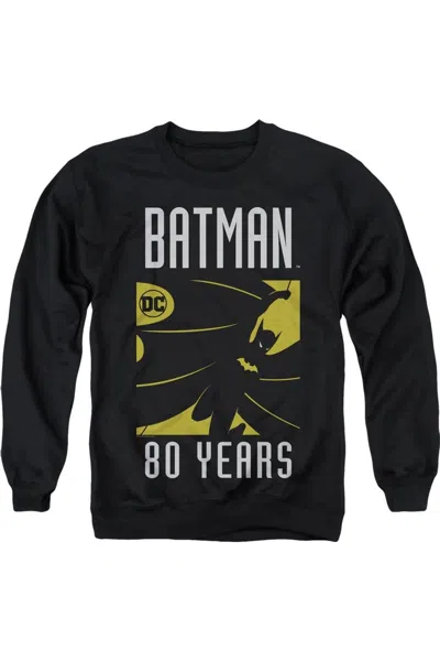 Gildan Batman Silhouette Adult Crewneck Sweatshirt In Black