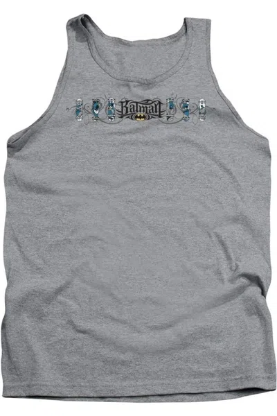 Gildan Batman Skateboard Bats Adult Tank Top In Multi