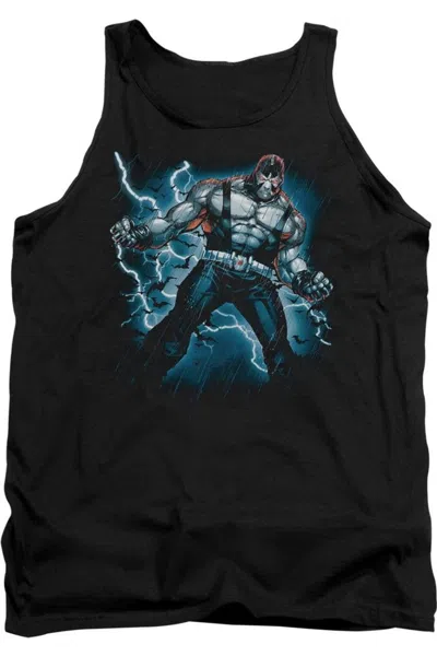 Gildan Batman Stormy Bane Adult Tank Top In Black
