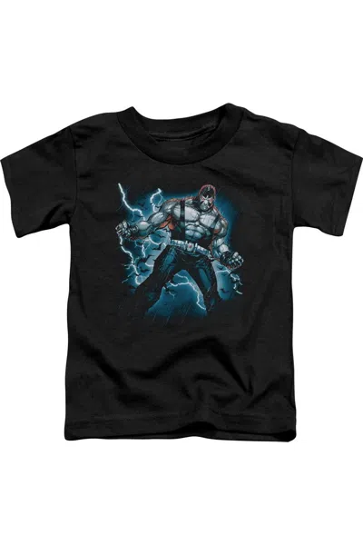 Gildan Kids' Batman Stormy Bane Short Sleeve Youth Tee / T-shirt In Black