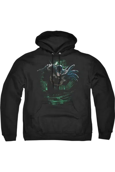 Gildan Batman Surprise Adult Pull Over Hoodie / Hooded Sweatshirt In Black
