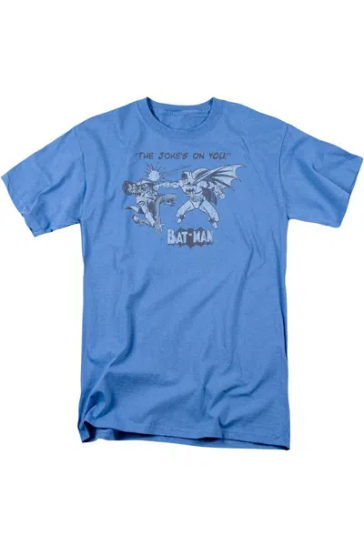 Gildan Batman The Jokes On You Short Sleeve Adult Tee / T-shirt In Grey
